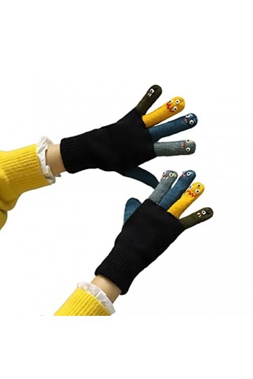 ZAJ Garder au Chaud Gants décran Tactile dhiver for Femmes - Gants Thermiques caractéristiques - Gants de Doigts fractionné