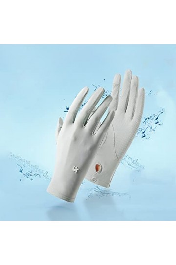 SHUBIAO Gants soleil dété gants protection gants de conduite extérieur gants de conduite femmes gants antidérapants moufles 