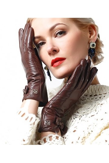 NappaNovum - Gant - Femme - rouge - XX-Large