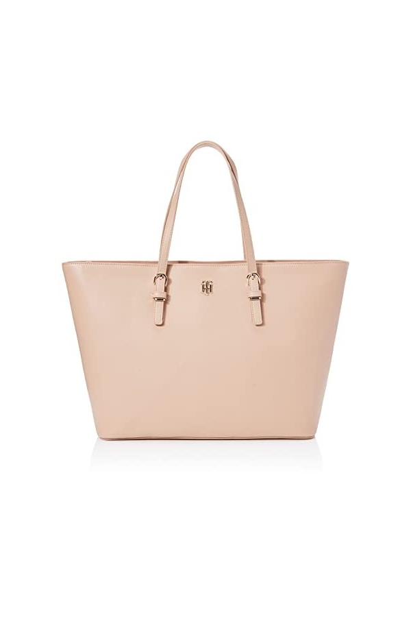 Tommy Hilfiger Femme TH Timeless Medium Sac fourre tout, Sable, M EU