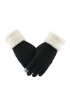 JSJJEDC Gants tricotés for Femmes dhiver Couleur : C, Gloves Size : One Size 