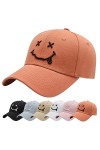 Baynetin Casquette de Baseball, Coton Anti-Soleil Baseball Cap avec Brodée, Homme Femme été Unisexe Réglable Casquettes Hip H