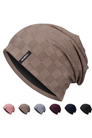 Bonnet souple pour homme et femme, fin et léger, en tricot jacquard, bonnet souple et ample, unisexe, style hip-hop, pour lh