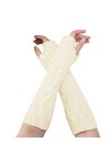 Mitaines Plus Chaudes Bras Gants Longue Mode tricoté Femmes Poignet Hiver Mitaines Gants Mitaines Femmes Confortable et léger