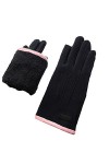 Gants mitaines en peluche - Gants dhiver pour femmes - Gants thermiques avec doublure chaude - Gants dautomne et dhiver mi