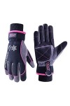 Gants de Travail imperméables isolés, Gants Thermiques dhiver pour Hommes et Femmes avec écran Tactile, Gants Chauds de Ski,