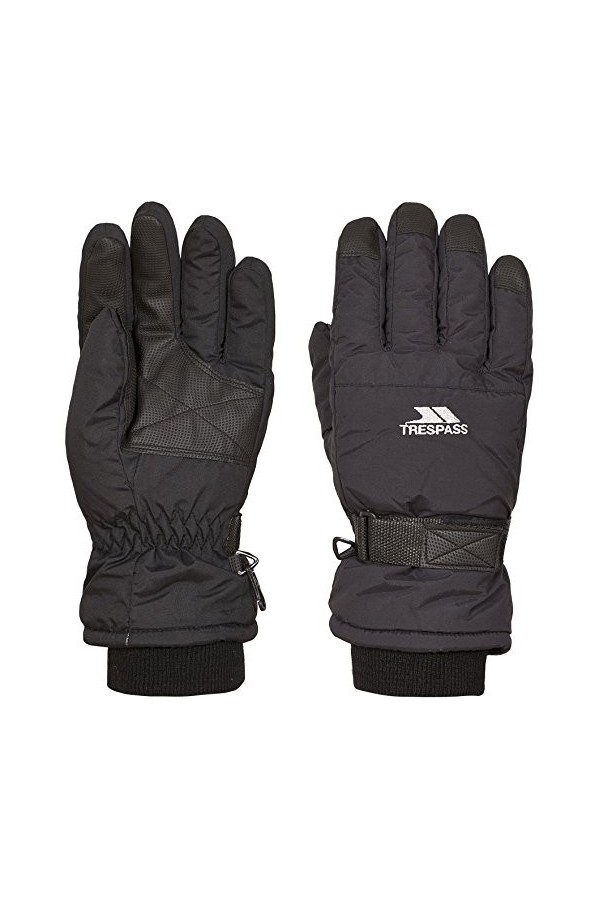 Trespass Gohan II Gants Mixte Adulte, Noir, FR : XS Taille Fabricant : XS 