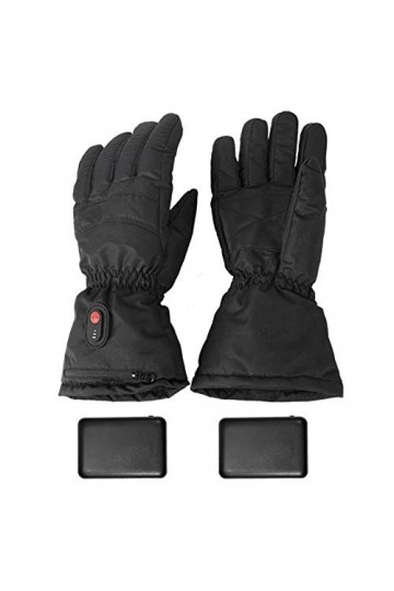 Royoo Gants Chauffants Électrique Rechargeables Gants Et Moufles Femme Hommes 3 Chauffage Hiver Gant Chauffant Chauffe-Mains 