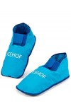 ICEHOF Chaussettes rafraîchissantes 1 paire Tissu doux - Chaussures de refroidissement avec gel thérapie pieds froide pour 