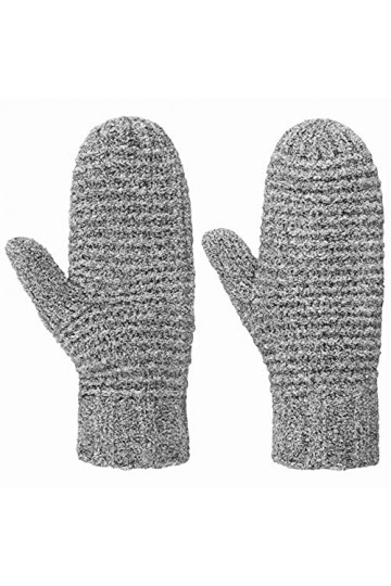 Seeberger Moufles Tajana Soft paire de gants pour femme taille unique - gris-mouchete 