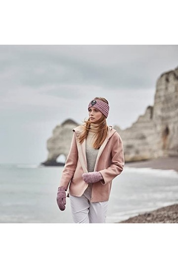 Seeberger Moufles Tajana Soft paire de gants pour femme taille unique - gris-mouchete 