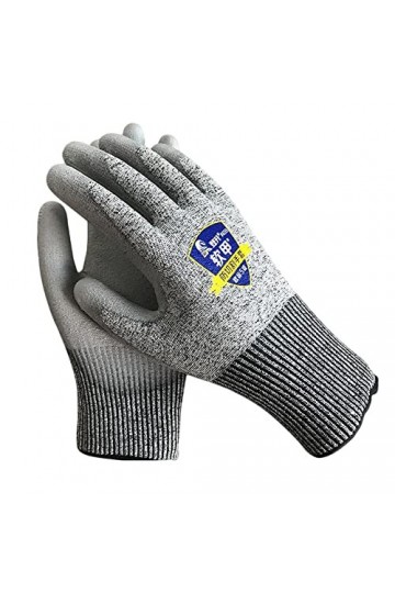 FUFU Moufles Respirant Puce Gants De Travail Coated 1 Paire De Gants De Jardinage Grip Hommes Et Des Femmes Gants De Travail 