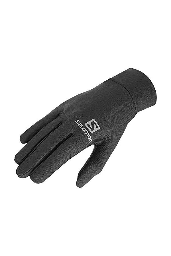 Salomon Cross Warm Glove, Gants dHiver Unisexes avec Tissus pour écran Tactile, Parfaits pour le Ski et le Snowboard, Noir/B