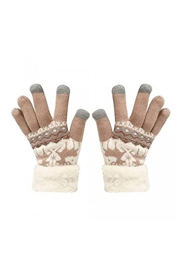 Gants dhiver souples pour femme - Moufles dhiver - Pour femme