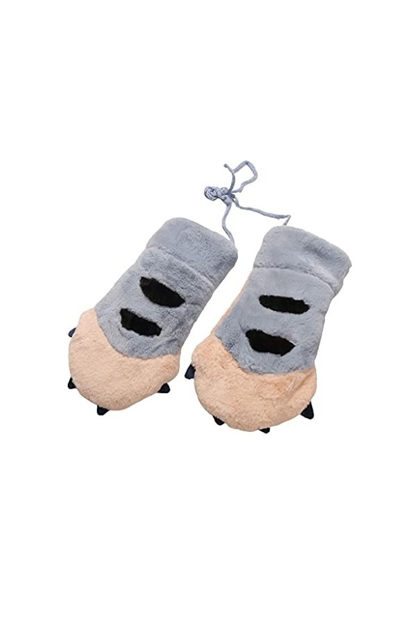 Garder au chaud Gants dhiver avec doublure en peluche épaisse - Gants mignons for femmes - Gants épaissis confortables doux 
