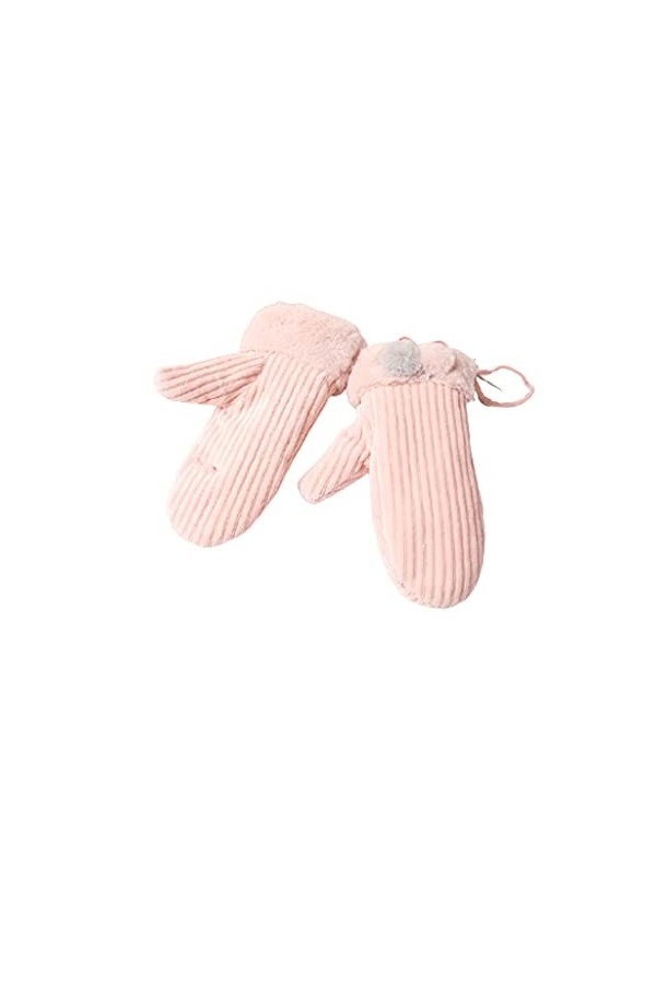 ZAJ Garder au Chaud Gants Thermiques for Femmes - Gants Doux dhiver - Gants Mittens Mittens - Gants par Temps Froid avec Dou