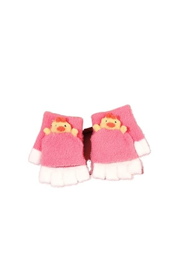 Gants Dhiver Pour Hommes/femmes Gants convertibles hivernaux retournez les mitaines de dessus avec des gants chauds de canar