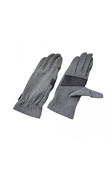 Gants dhiver pour écran tactile - Gants thermiques à doigts fendus pour femmes - Gants chauds à poignets élastiques - Gants 