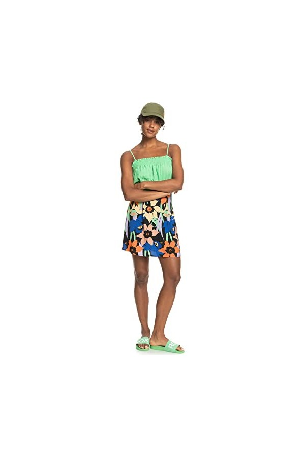 Roxy Femme Extra Innings Color Chapeau, LODEN GREEN, Taille unique EU