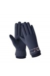 SYT-MD Gants, Gants Femme Hiver extérieur Coupe-Vent imperméable en Peluche Mitaines Chaudes Dame écran Tactile Mode Doux Fem