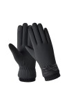 SYT-MD Gants, Gants Femme Hiver extérieur Coupe-Vent imperméable en Peluche Mitaines Chaudes Dame écran Tactile Mode Doux Fem