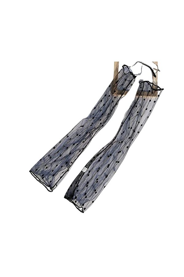 MOGSA Lot de 3 manchons de protection solaire pour femme - Gants de protection contre le soleil - Manches fines en maille - P