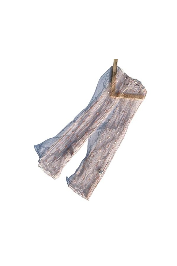 MOGSA Lot de 3 manchons de protection solaire pour femme - Gants de protection contre le soleil - Manches fines en maille - P