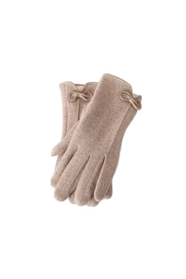 Reocahoo Gants Mariée Femmes et Hiver écran Tactile Gants Chauds équitation en Plein air Plus Velours épaissir Arc Mitaines d