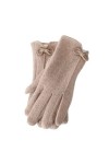 Reocahoo Gants Mariée Femmes et Hiver écran Tactile Gants Chauds équitation en Plein air Plus Velours épaissir Arc Mitaines d