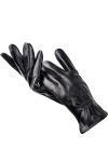 Gants Conduire Des Gants En Cuir Souples Pour Hommes, Des Gants DHiver Chauds, Des Gants Noirs Pour Hommes En Cuir, Des Homm