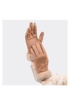 HXJ Gants Chauds hivernaux Dames Plus Velvet Touch Touch Screen Gants Coupe-Vent et Pluie Pouce de Peluche de la Pluie Vacanc