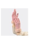 HXJ Gants Chauds hivernaux Dames Plus Velvet Touch Touch Screen Gants Coupe-Vent et Pluie Pouce de Peluche de la Pluie Vacanc