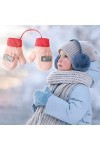 Générique Gants Chauffe-Mains pour bébé, Mitaines, Gants pour Enfants, Gants de Ski, garçons, Gants de Neige Chauds pour bébé