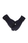 ERICAT Gants dhiver Automne Gants Chauds Mitaines de Poignet Conduite Ski Gant Coupe-Vent Color : Black, Size : 1 Size 