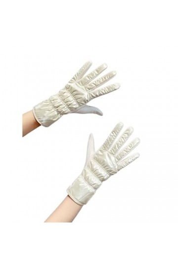 BLAIS Gants pour femmes en hiver, gants de cyclisme imperméables à écran tactile chauds pour femmes en hiver couleur : C 