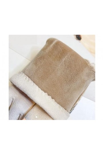 BLAIS Gants pour femmes en hiver, gants de cyclisme imperméables à écran tactile chauds pour femmes en hiver couleur : C 