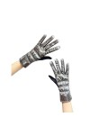 BLAIS Gants pour femmes en hiver, gants de cyclisme imperméables à écran tactile chauds pour femmes en hiver couleur : D 