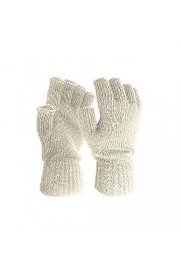 wrtgerht Gants Mitaines Hommes Chauds tricotés Femmes Solides Demi-Doigts Gants Couleur Hommes Gants Mitaines Femmes Temps Fr