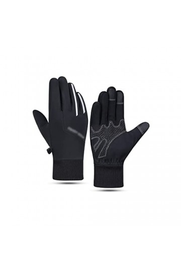 Épaissir Gants Gants De Chaleur Dhiver De Gants Gants Dextérieur À Lesson Et À Lépreuve Des Gants Tactiles Antidérapantes