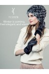 YISEVEN Femme Hiver Nouveau Gants en Cuir Peau de Mouton Chaud Épais Fourrure en Laine Doublure En Velours Thermique Poignet 