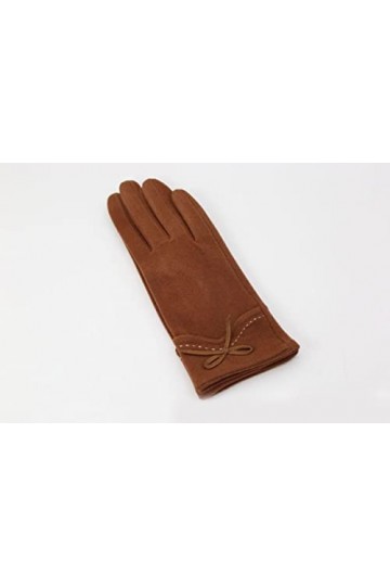 Gants Gloves Moufles Hiver Homme Femme Gants Femme Fins, Chauds, Tactiles, Monocouche, Coupe-Vent, Équitation, Nœud Papillon,
