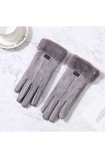 Gants Gloves Moufles Hiver Homme Femme Gants pour Femmes À Écran Tactile Gants À Doigts Chauds Et Chauds pour Femmes Conduite