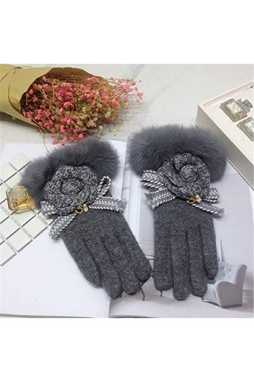 Gants Pour Femmes Hiver Young Styles Mode Moufles Chaudes Et Moelleuses Extérie