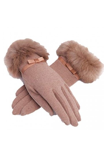 Mode Gants De Hiver Guerre Femmes Young Styles Chauds Couleurs Unies Moufles Mo