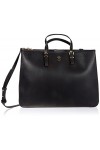Tommy Hilfiger Sac à Main Femme TH Timeless Work Bag en Similicuir, Sandrift, Onesize