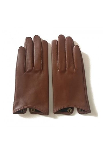 BJQZX Gants dhiver Gants en Cuir Naturel en Peau de Mouton naturels for Femmes Gants de Conduite en Cuir véritable en Cuir v