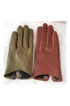 BJQZX Gants dhiver Gants en Cuir Naturel en Peau de Mouton naturels for Femmes Gants de Conduite en Cuir véritable en Cuir v