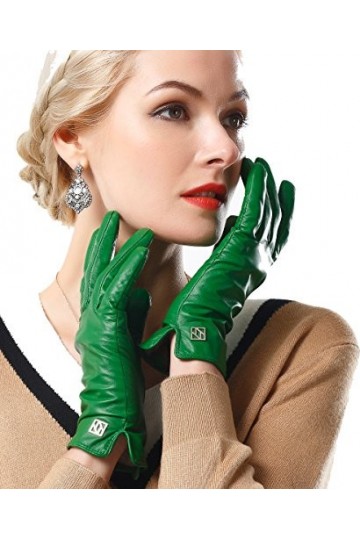 NappaNovum - Gant - Femme - Vert - Large