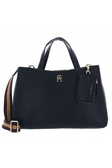 Tommy Hilfiger Femme Tommy Life Sacoche Sac, Bleu Sidéral., Taille unique EU