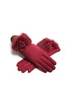 JSJJEDC Gants dhiver en Daim Femmes en Daim Femme Peluche de Peluche de Peluche for Femmes Couleur : 5, Gloves Size : One S